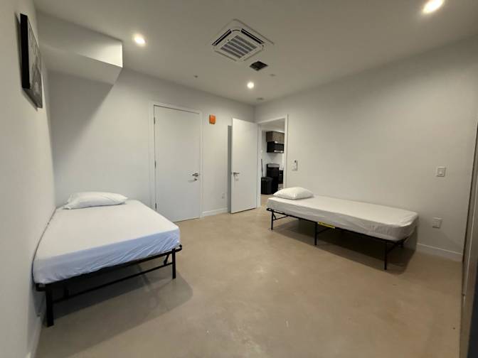 Yenglik Aubakirova's room