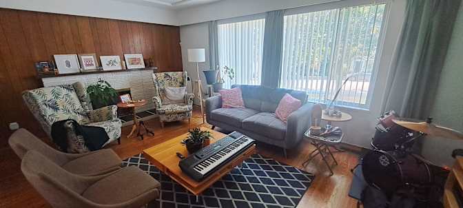 Claudia Vizcarra's room