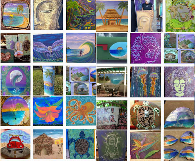AlohaBeachArt's room