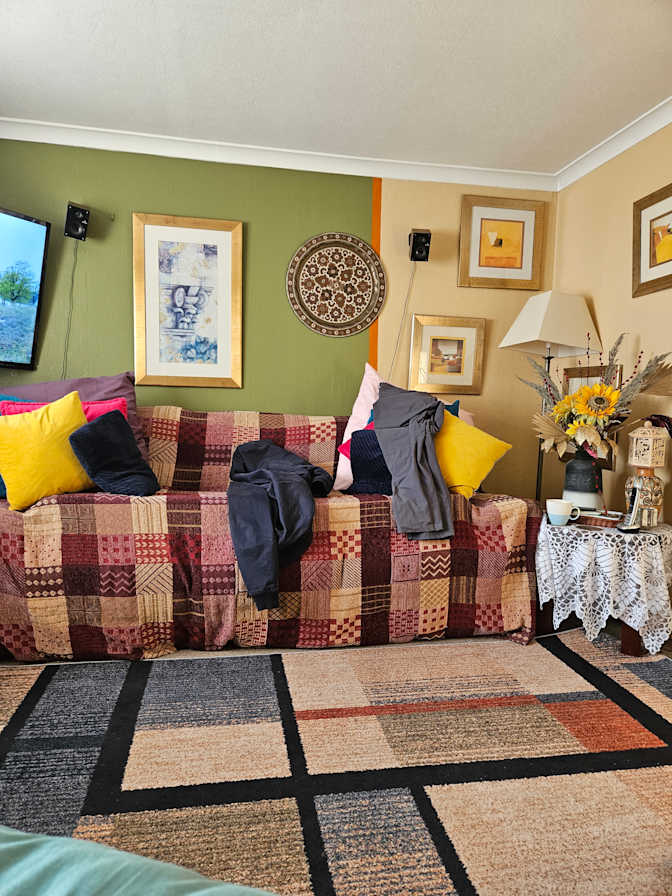 Derek Bailey's room