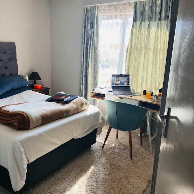 Byron Jele's room