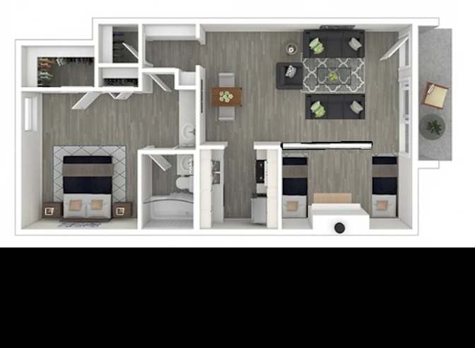 Lucky's room
