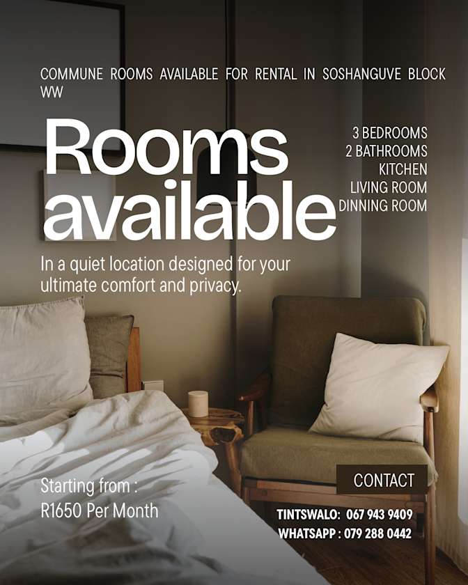Tintswalo's room