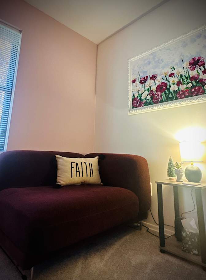Faiza's room