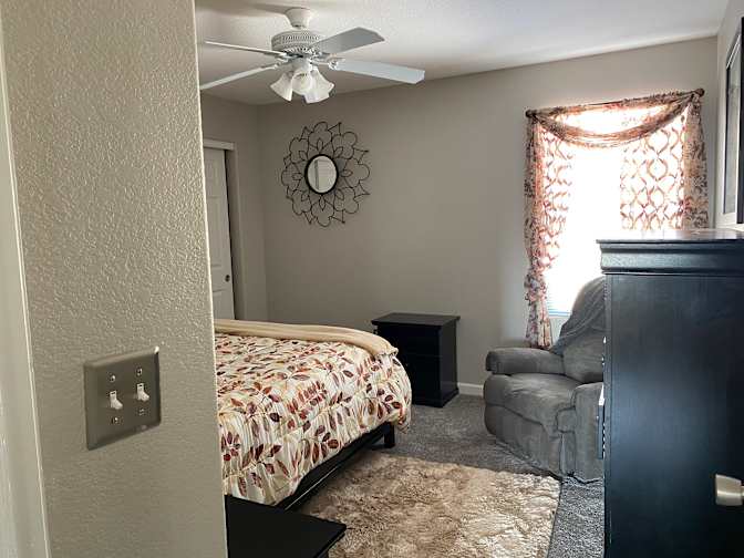 Sandra Warnsley's room