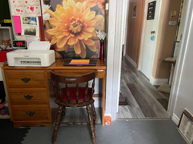 Laurie's room