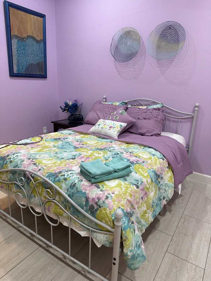 Samina Ansari's room