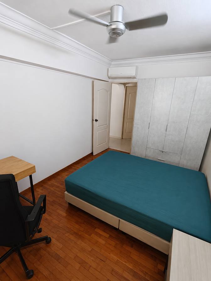 Caffery's room