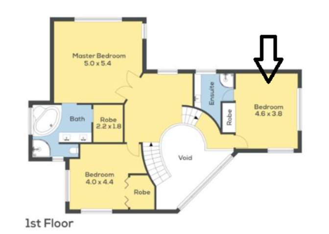 Jacqui Halliday's room