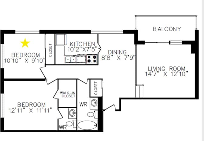 Astley's room