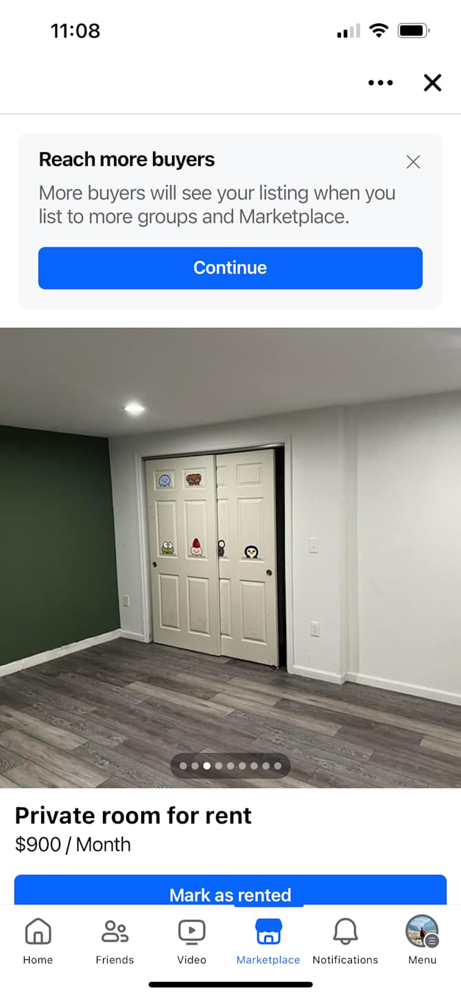 Mike Carbajal's room
