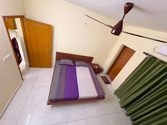 Uma Purushotham's room