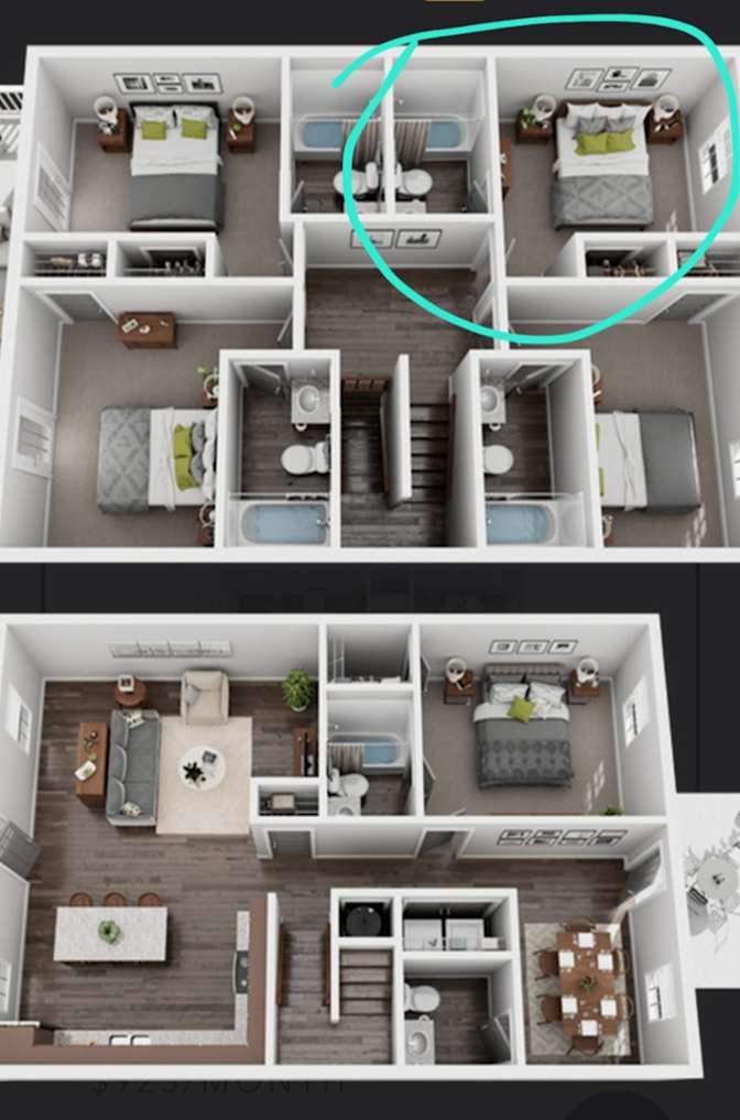 CYANNE ANTOINE's room