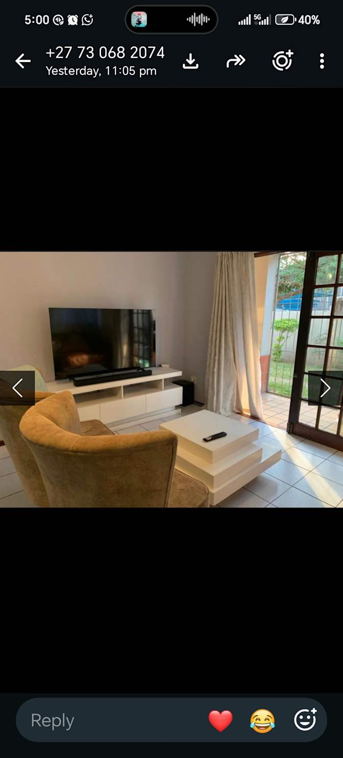 Sekiwe Sibisi's room