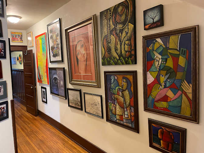 Frederick Ehrlich's room