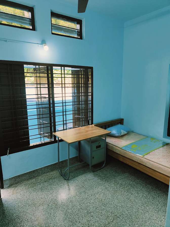 Tissa Cyriac's room
