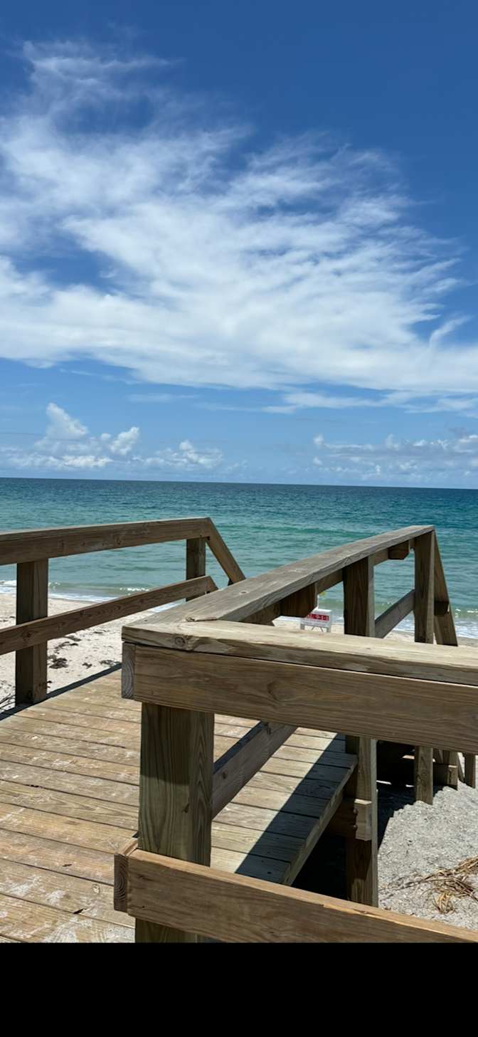 Steps to beach's room