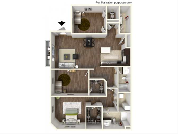 Olivia Lathrom's room