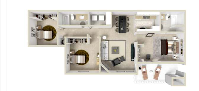 Roman's room