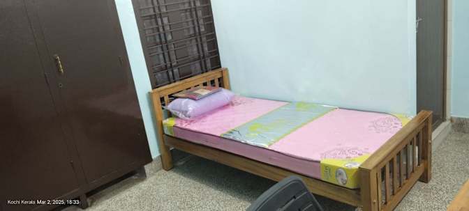 Tissa Cyriac's room