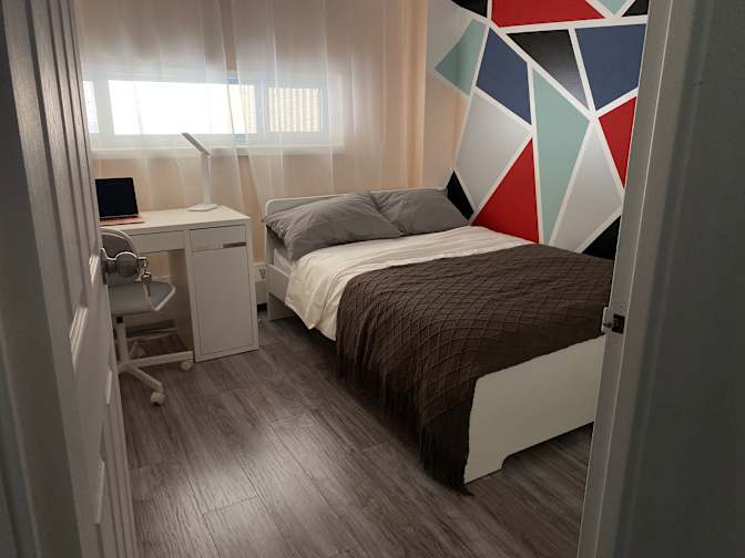 Olena's room