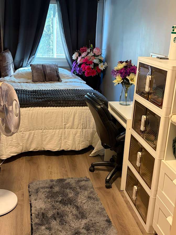 Patrick Mhaiki's room