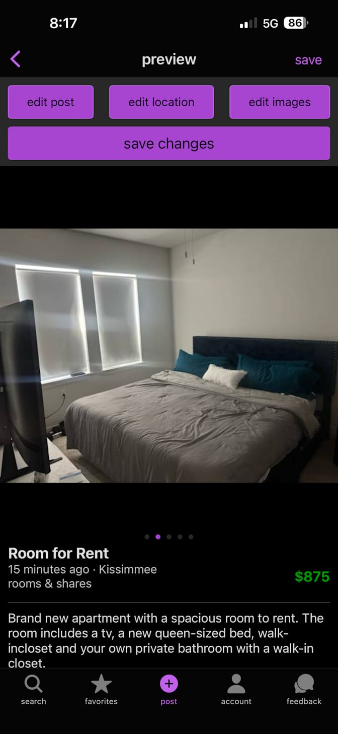 Johnnie J's room