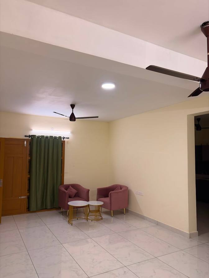 Uma Purushotham's room