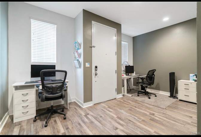 Townhome suite's room