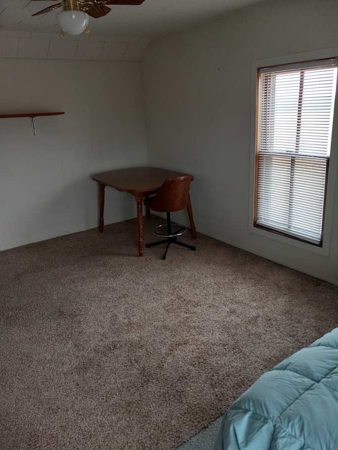 A's room