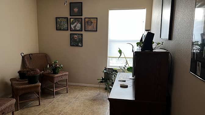 Angelia Spencer's room