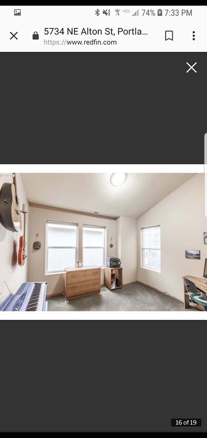 Rebecca Saunders's room