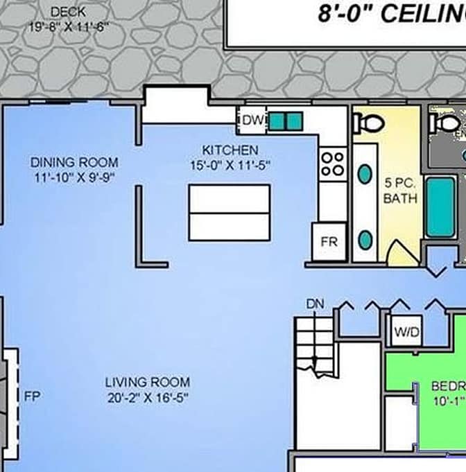 Eva's room