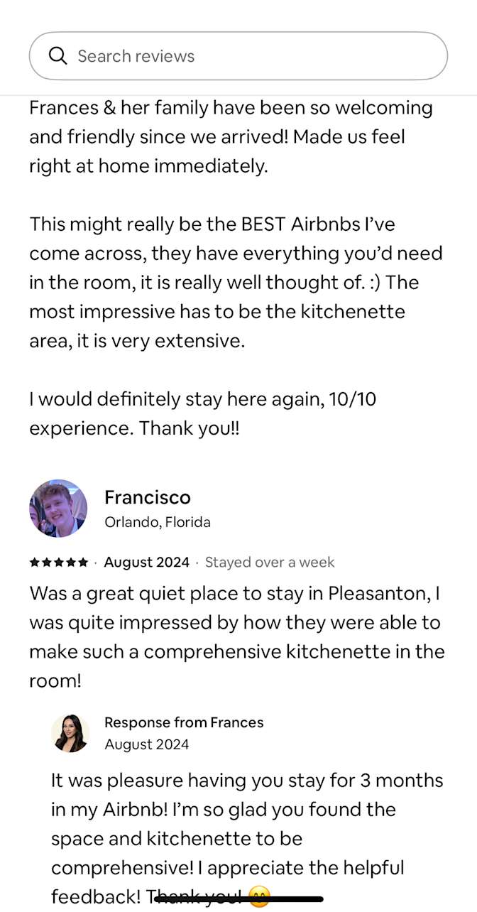 Frances's room