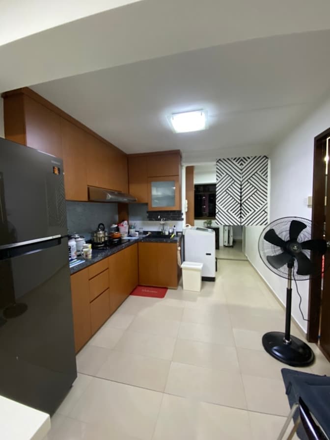M's room