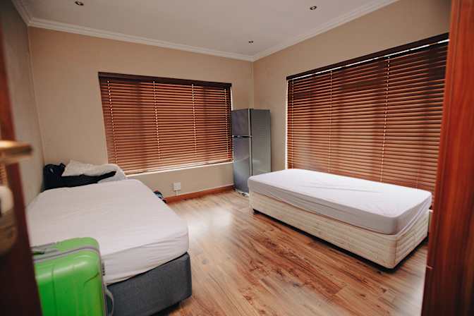 Theresia Thobela's room