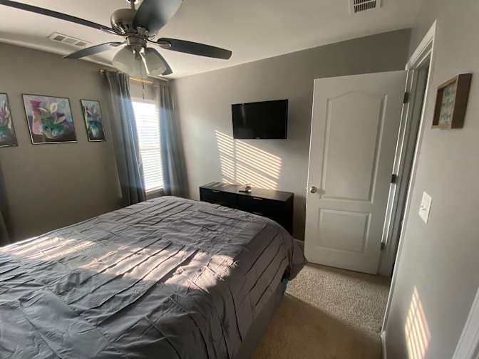 Carl Wright's room