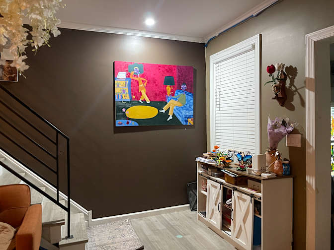 Tika Suryani's room