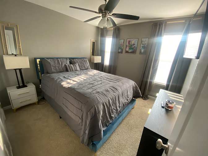 Carl Wright's room
