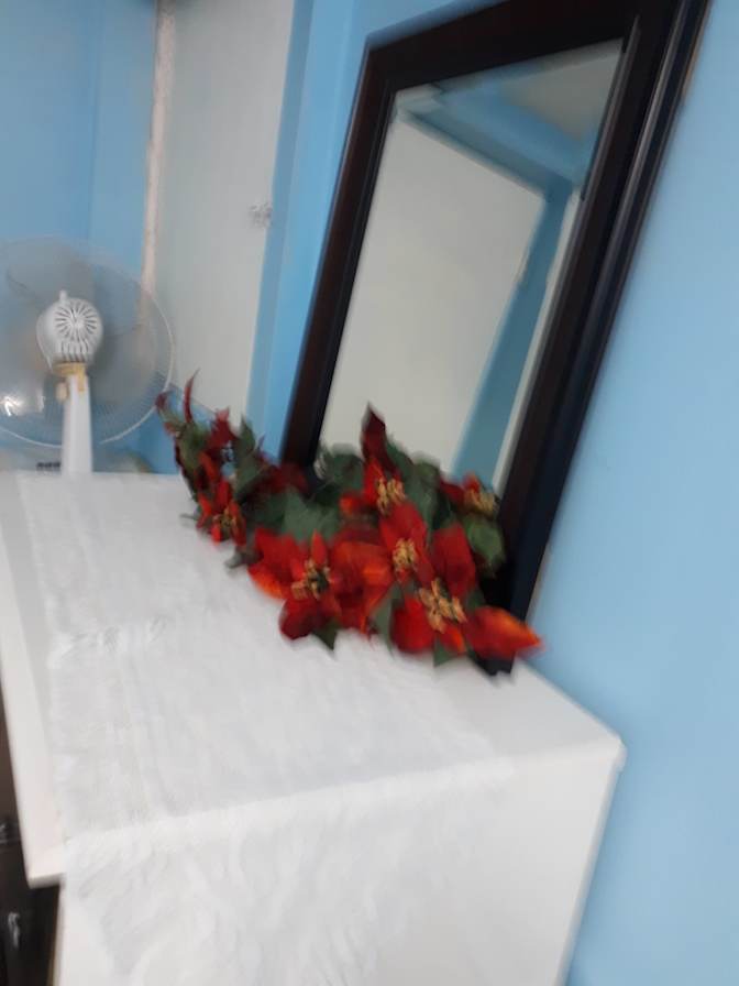 Edna Aderinboye's room