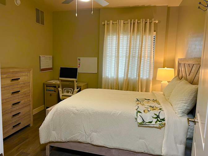 Mwandu's room