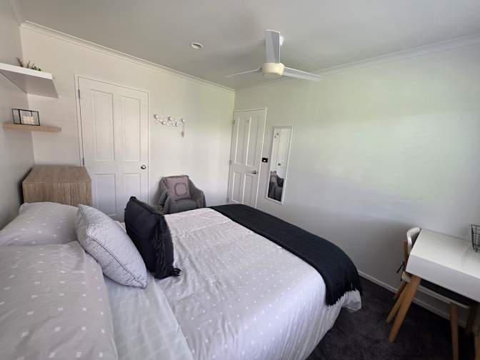 Mr and Mrs R's room
