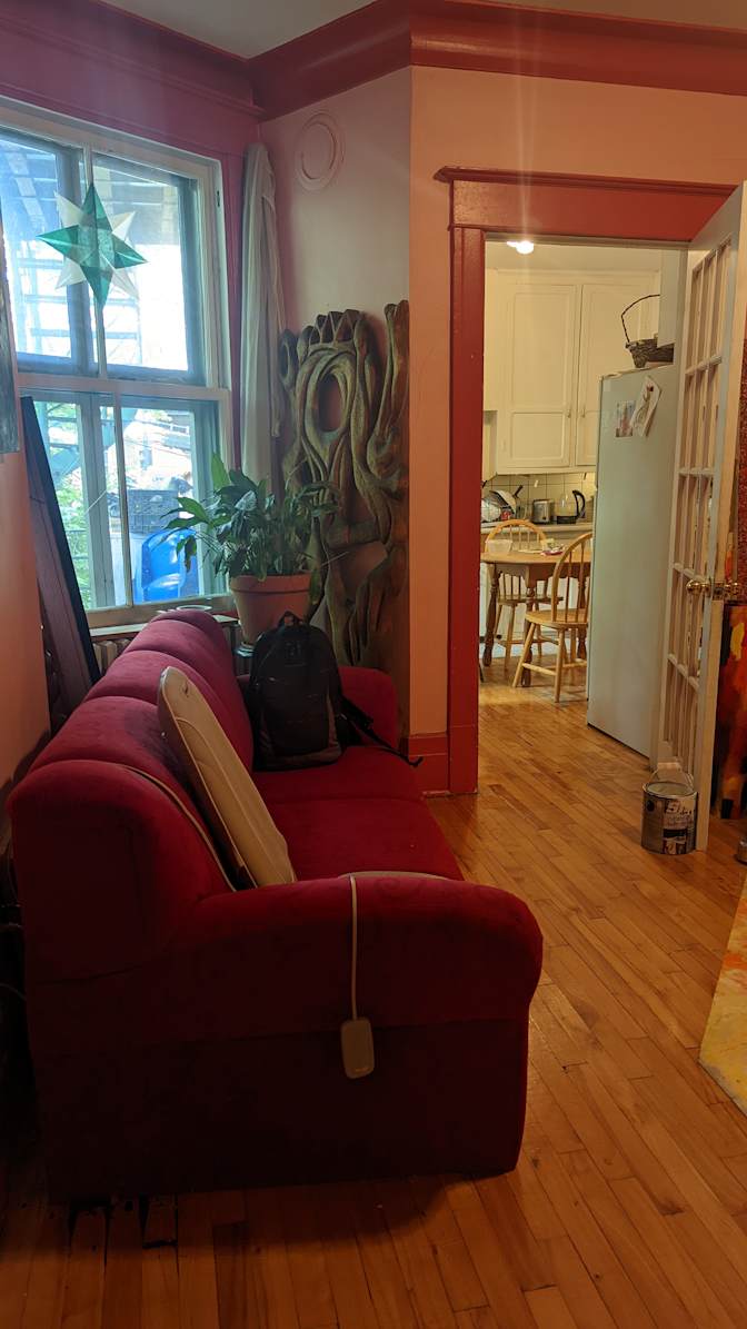 Clémence Boucher's room