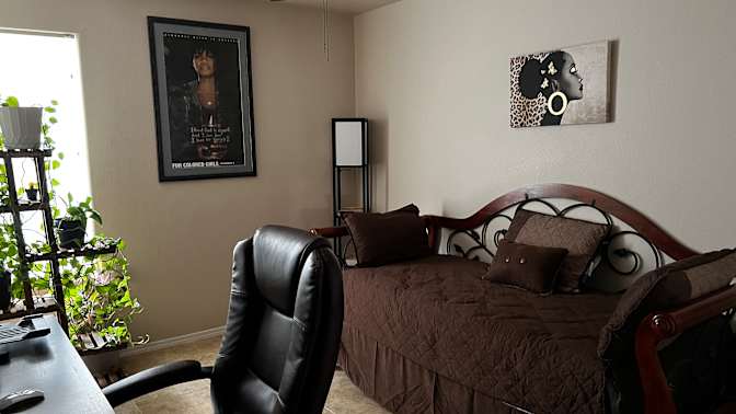 Angelia Spencer's room