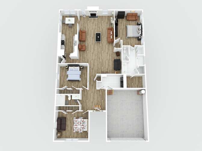Paris's room
