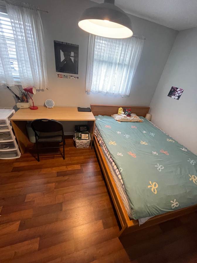 Clare Han-Wang's room