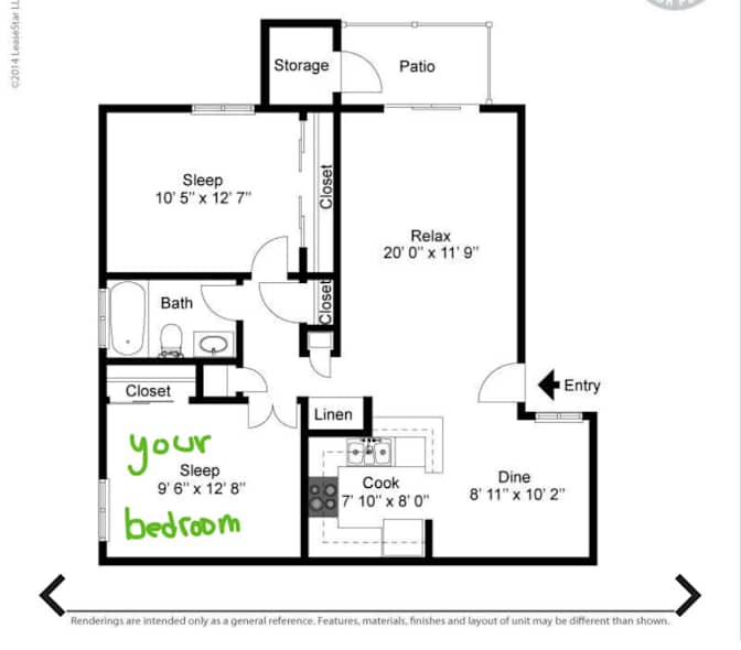 Azrielle's room