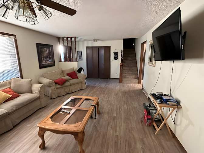 Joe with Household-X's room