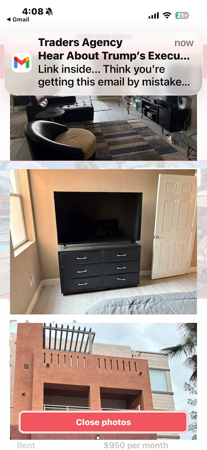 Vince's room