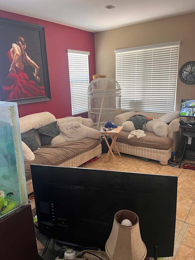 Marc Justiniano's room